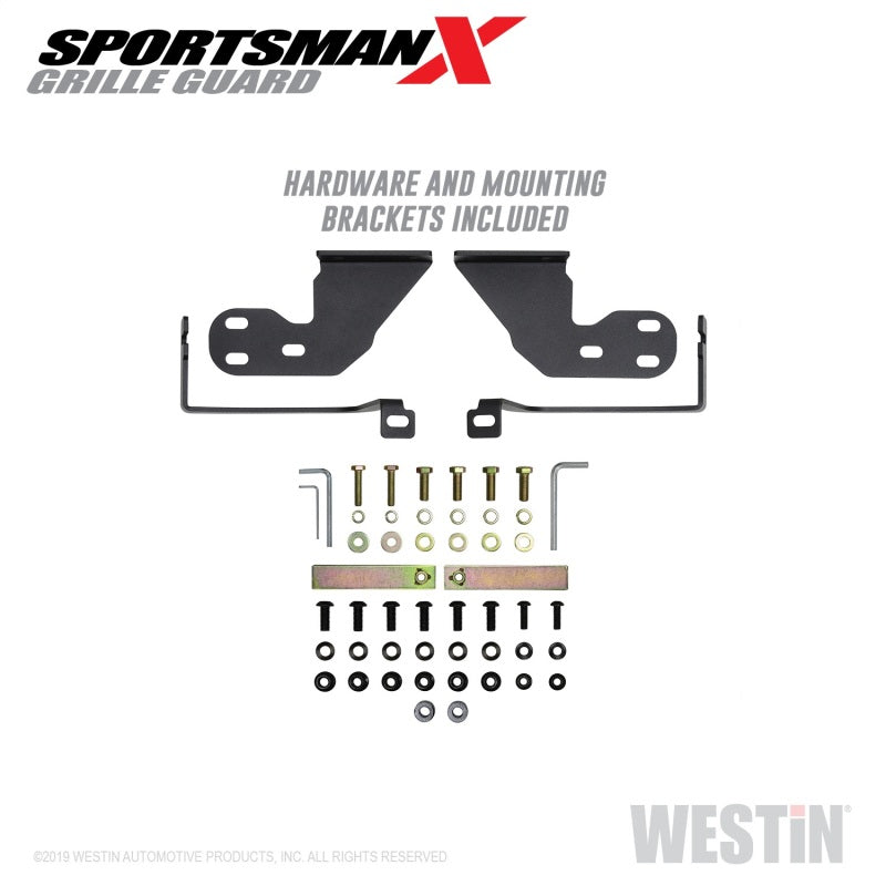 Westin 12-20 Nissan Frontier Sportsman X Grille Guard - Textured Black - GTR Auto