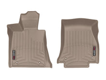 Load image into Gallery viewer, WeatherTech 2016+ BMW 7-Series Front FloorLiner - Tan (Vehicles w/ Rear Executive Lounge Seating) - GTR Auto