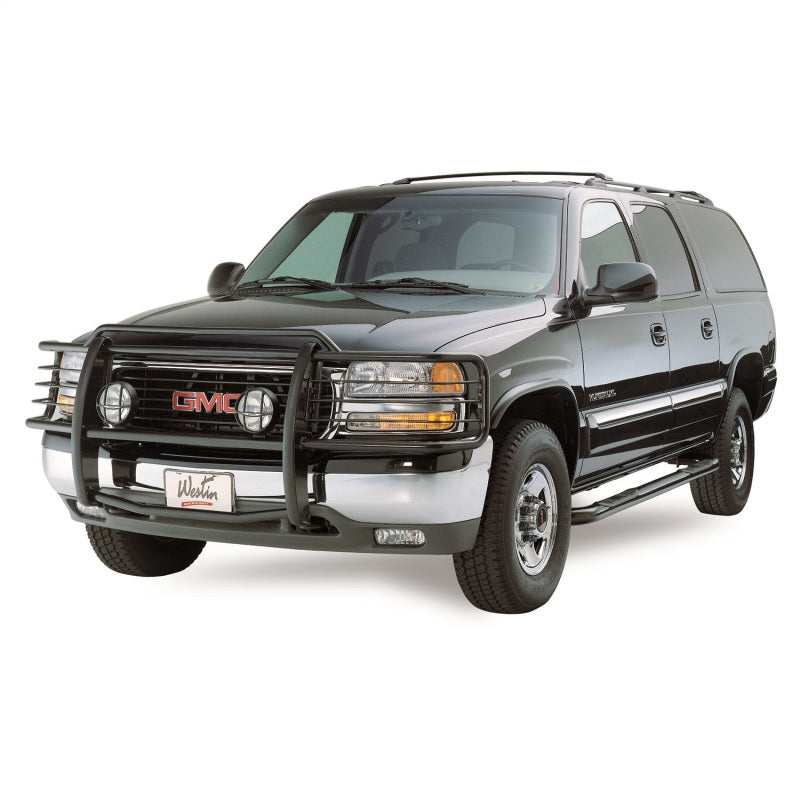 Westin 1999-2002 GMC Sierra 1500LD Sportsman Grille Guard - Black - GTR Auto
