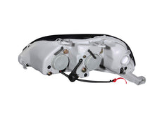 Load image into Gallery viewer, ANZO 1996-1998 Honda Civic Projector Headlights w/ Halo Black - GTR Auto