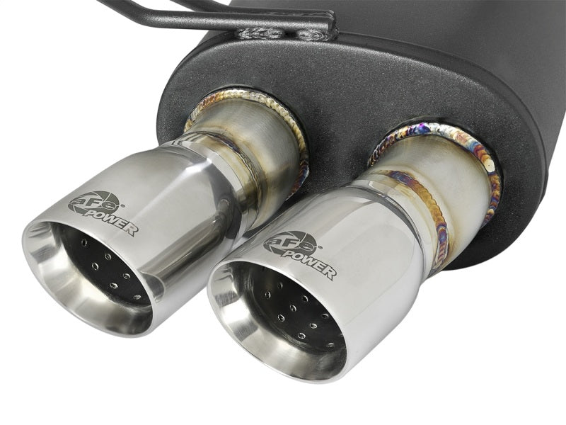 aFe MACH Force-Xp 2-1/2in 304 SS Cat-Back Exhaust w/Polished Tips 05-08 BMW Z4 M Coupe (E86) L6 3.2L - GTR Auto