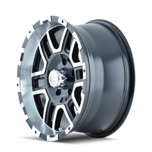 Load image into Gallery viewer, ION Type 179 17x8 / 7x150 BP / 10mm Offset / 87mm Hub Black/Machined Wheel - GTR Auto