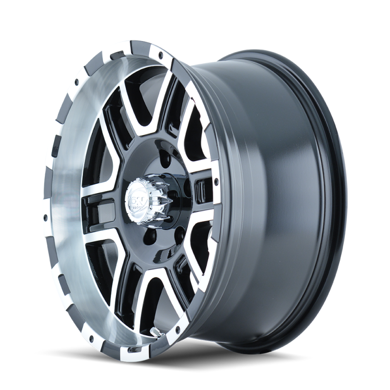ION Type 179 18x9 / 8x170 BP / 12mm Offset / 130.8mm Hub Black/Machined Wheel - GTR Auto