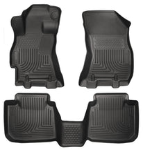 Load image into Gallery viewer, Husky Liners 2015 Subaru Legacy/Outback Weatherbeater Black Front &amp; 2nd Seat Floor Liners - GTR Auto