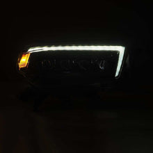 Load image into Gallery viewer, AlphaRex 10-13 Toyota 4Runner NOVA LED Proj Headlights Plank Style Alpha Black w/Seq Signal/DRL - GTR Auto