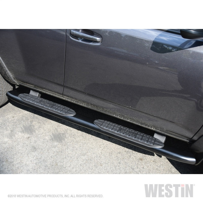 Westin 2014-2017 Toyota 4Runner SR5 PRO TRAXX 5 Oval Nerf Step Bars - Black - GTR Auto