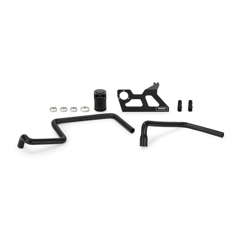 Mishimoto 07-11 Jeep Wrangler JK Baffled Oil Catch Can - Black - GTR Auto