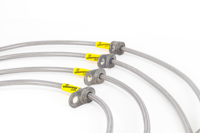 Goodridge 10-15 Chevrolet Camaro Stainless Steel Brake Line Kit - GTR Auto