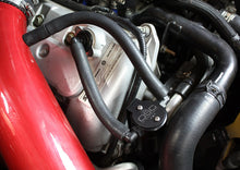 Load image into Gallery viewer, J&amp;L 99-04 Ford Mustang SVT Cobra Passenger Side Oil Separator 3.0 - Black Anodized - GTR Auto