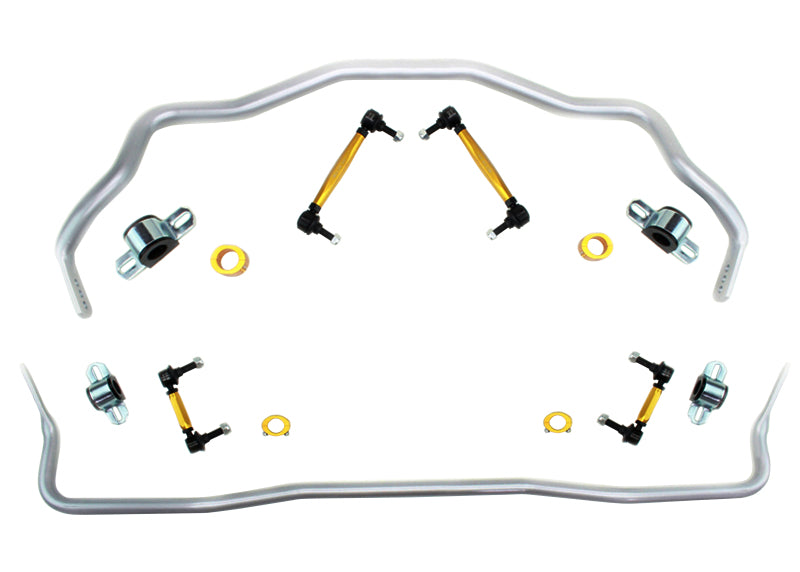Whiteline 15-20 Ford Mustang GT/GT Premium/EcoBoost/EcoBoost Premium Front & Rear Sway Bar Kit - GTR Auto