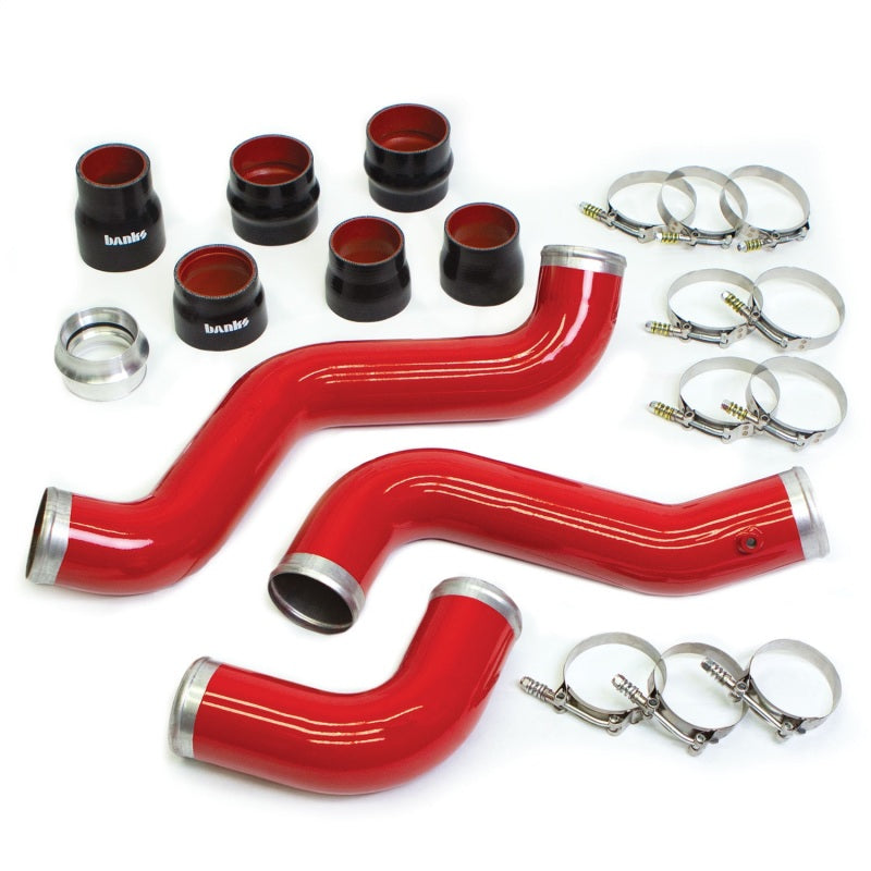 Banks Power 17-19 Chevy/GMC 2500HD/3500HD Diesel 6.6L Boost Tube Upgrade Kit - Red - GTR Auto