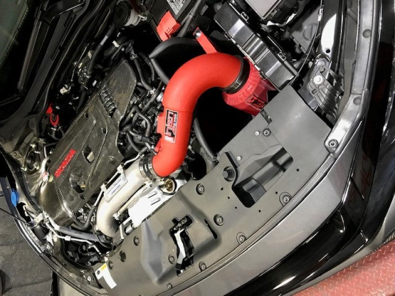 Injen 17-19 Honda Civic Type R 2.0T Wrinkle Red Short Ram Air Intake - GTR Auto