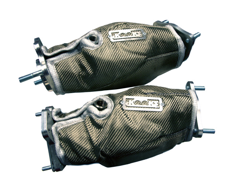 Kooks 2020+ Chevrolet Corvette C8 LT2 6.2L Heat Shield Blankets for Ultra Green Catted Connect Pipes - GTR Auto