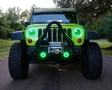 Load image into Gallery viewer, Oracle 7in High Powered LED Headlights - Black Bezel - Dynamic - Dynamic