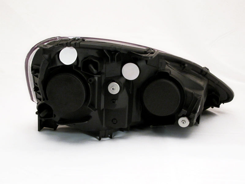 ANZO 2002-2004 Acura RSX Crystal Headlights Black - GTR Auto