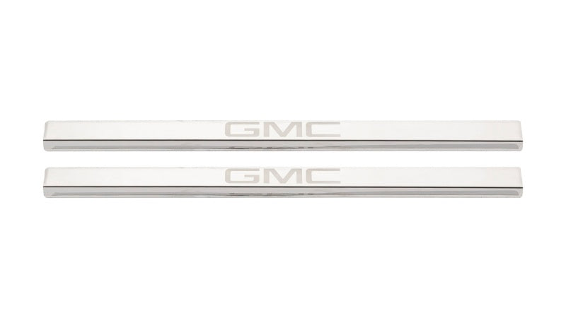 Putco 2020 GMC Sierra LD/HD Fits Double Cab and Regular Cab (2pc) w/ GMC Etching SS Door Sills 95181GM-2