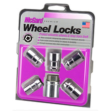 Load image into Gallery viewer, McGard Wheel Lock Nut Set - 5pk. (Cone Seat) 7/16-20 / 3/4 Hex / 1.46in. Length - Chrome - GTR Auto