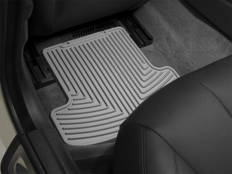 WeatherTech 04+ BMW X3 Rear Rubber Mats - Grey - GTR Auto