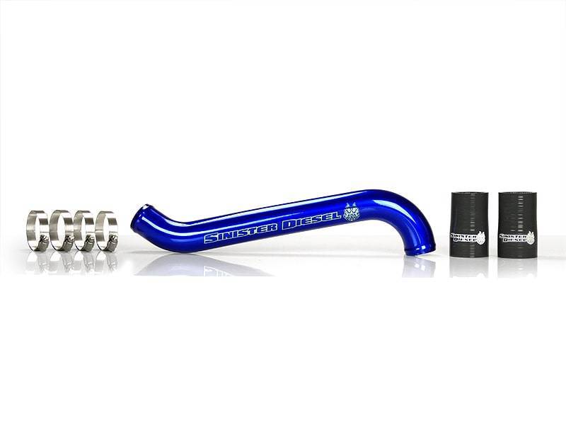 Sinister Diesel 11-16 GM Duramax 6.6L LML Radiator Pipe - GTR Auto