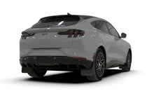 Load image into Gallery viewer, Rally Armor 21-26 Ford Mustang Mach-E/GT/Rally Black Mud Flap w/White Logo