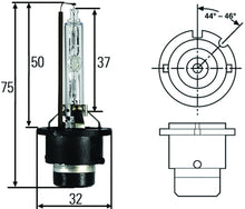 Load image into Gallery viewer, Hella D2S 35W High Intensity Discharge Capsule - GTR Auto