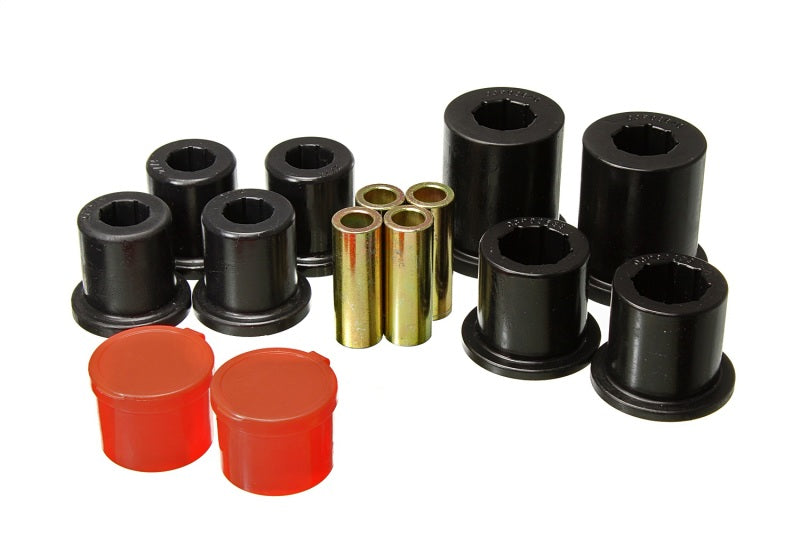 Energy Suspension 10-20 Toyota 4Runner/Lexus GX460 Front Control Arm Bushing Set - Black - GTR Auto