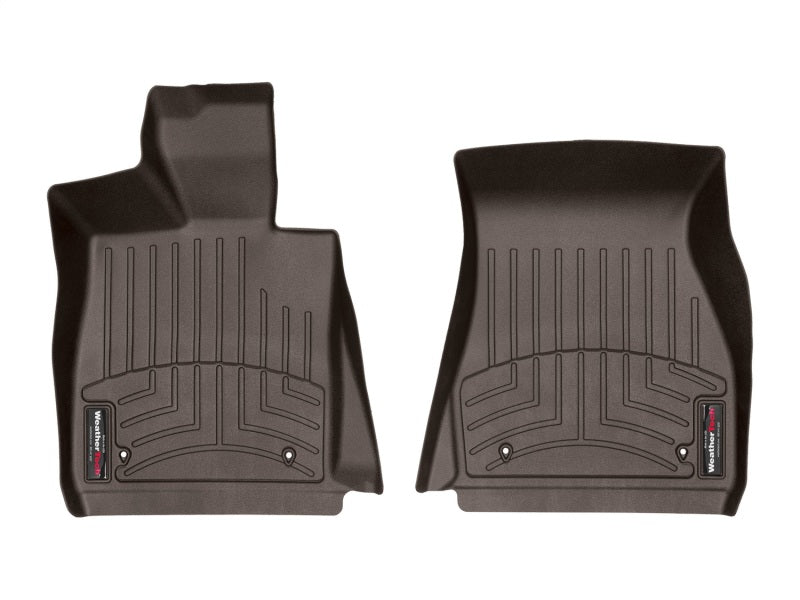 WeatherTech 19+ BMW 850i Coupe Front FloorLiner - Cocoa - GTR Auto