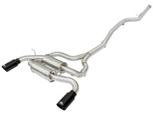 Load image into Gallery viewer, aFe MACHForce XP SS-304 Black Tip 2.5in Dia Cat Back Exhaust 12-14 BMW 335i (F30) 3.0L (t) - GTR Auto