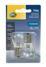 Load image into Gallery viewer, Hella Bulb 7506 12V 21W Ba15S S8 (2) - GTR Auto