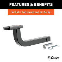 Load image into Gallery viewer, Curt 00-11 Chevy Impala Class 2 Trailer Hitch w/1-1/4in Ball Mount BOXED
