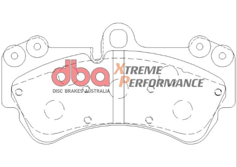 DBA 03-08 Porsche Cayenne S XP650 Front Brake Pads - GTR Auto