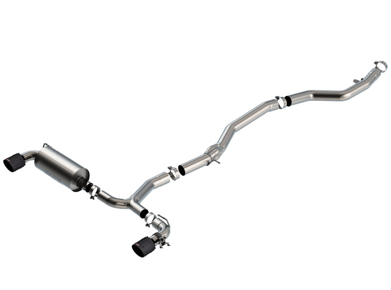 Borla 2020 Toyota Supra GR 3.0L I6 3in ATAK Catback Exhaust - Carbon Fiber Tips - GTR Auto