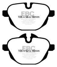 Load image into Gallery viewer, EBC 11+ BMW X3 2.0 Turbo (F25) Redstuff Rear Brake Pads - GTR Auto