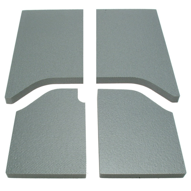 DEI 11-18 Jeep Wrangler JK 2-Door Boom Mat Headliner - 4 Piece - Gray - GTR Auto