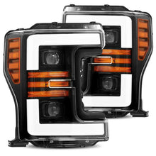 Load image into Gallery viewer, AlphaRex 17-19 Ford F-250 SD PRO-Series Proj Headlights Plank Style Black w/Activ Light/Seq Signal - GTR Auto