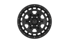 Load image into Gallery viewer, BH03 17X8.5 ET-12 5x127 71.5 Cone Satin Black/Black Lip - GTR Auto