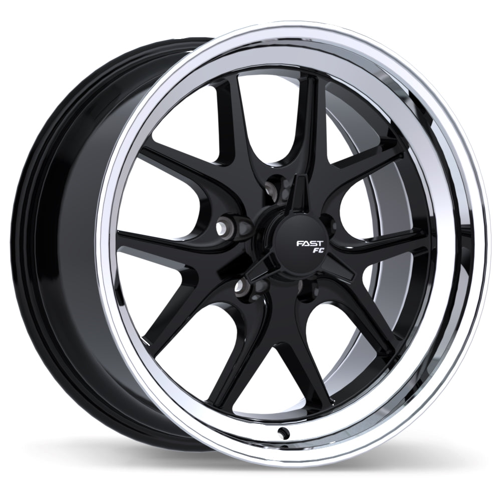 FC04V 17x9.0 5x127mm +20 71.5mm BLK / MCHL