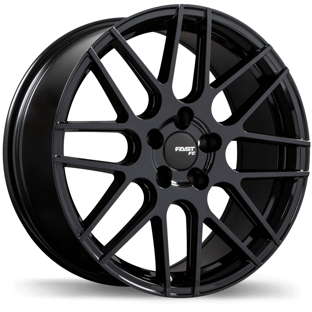 FC12 18x8.0 5x100mm +35 72.6mm BLK / MET