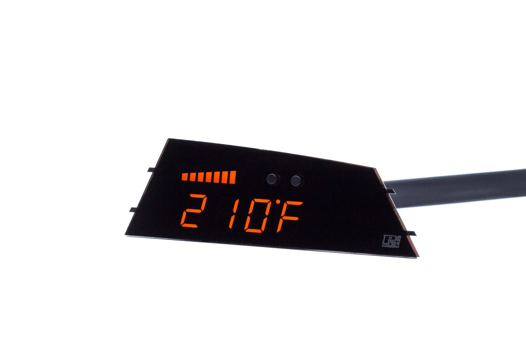 P3 V3 OBD2 - BMW F2X / F87 Gauge (2011-2019) Left Hand Drive, Orange bars / Orange digits - GTR Auto