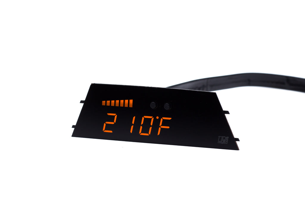 P3 Analog Gauge - BMW F3X / F8X (2011-2019) Left Hand Drive, Orange bars / Orange digits