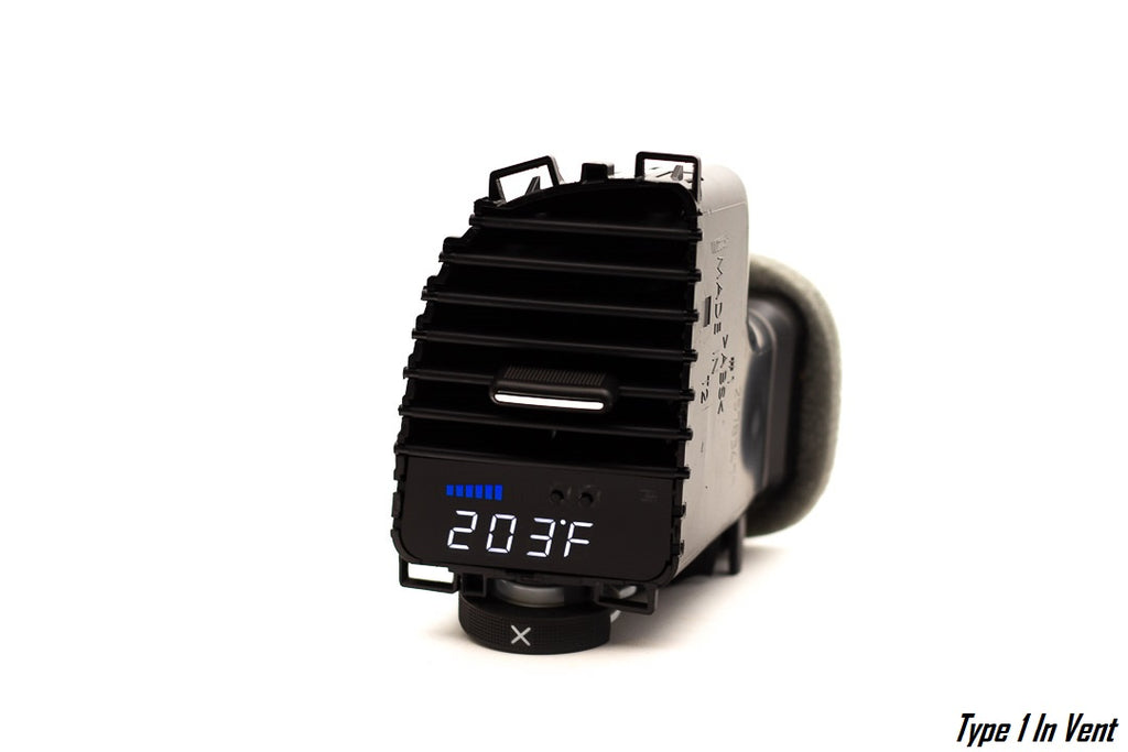 P3 V3 OBD2 - Chevrolet Silverado Gauge Type 1 (2007.5-2014) Left Hand Drive, Pre-installed in OEM Vent