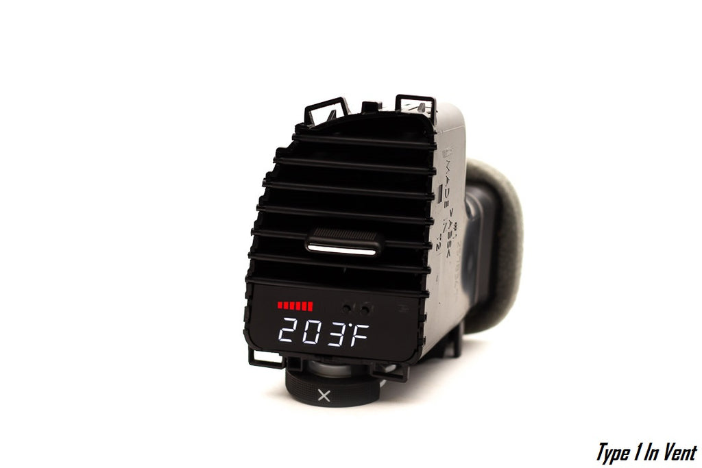 P3 V3 OBD2 - Chevrolet Silverado Gauge Type 1 (2007.5-2014) Left Hand Drive, Pre-installed in OEM Vent