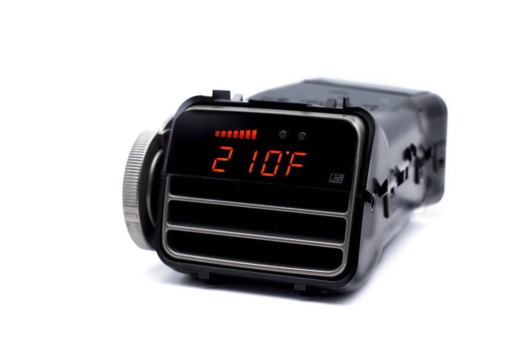 P3 V3 OBD2 - Subaru WRX/STI Gauge (2008-2014) Right Hand Drive, Pre-installed in OEM Vent (SILVER)