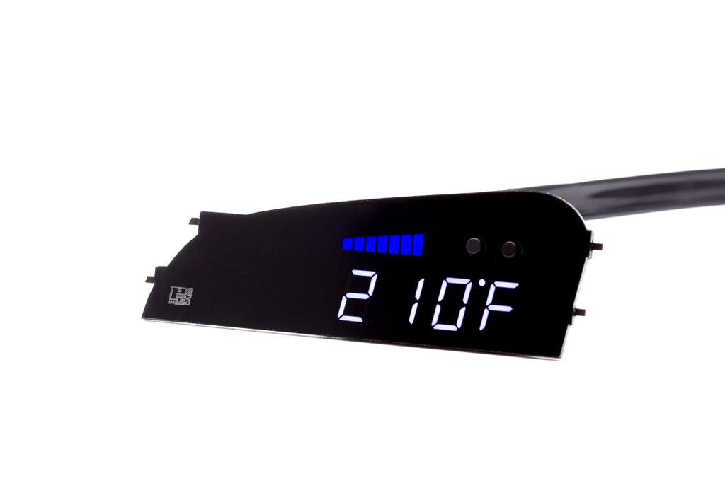 P3 V3 OBD2 - VW Mk7 / Mk7.5 Gauge (2014-2019) Left Hand Drive, R Models, Blue bars / White digits