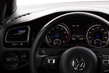 Load image into Gallery viewer, P3 V3 OBD2 - VW Mk7 / Mk7.5 Gauge (2014-2019) Left Hand Drive, R Models, Blue bars / White digits, Pre-installed in OEM Vent