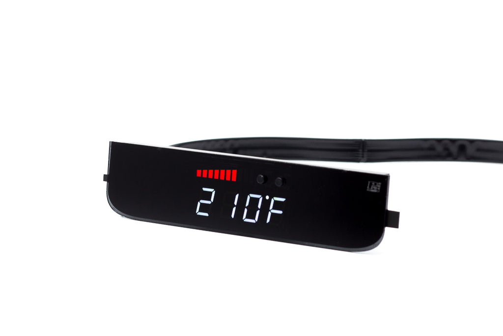 P3 V3 OBD2 - VW Mk6 Gauge (2009-2014) Right Hand Drive, Golf/GTI/Jetta, Red bars / White digits - GTR Auto