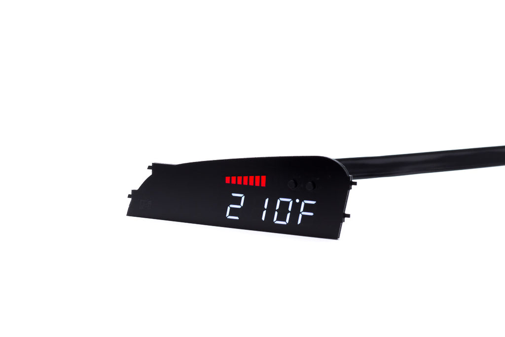 P3 V3 OBD2 - VW Mk7 / Mk7.5 Gauge (2014-2019) Left Hand Drive,Golf/GTI/Alltrack/TDI, Red bars / White digits - GTR Auto