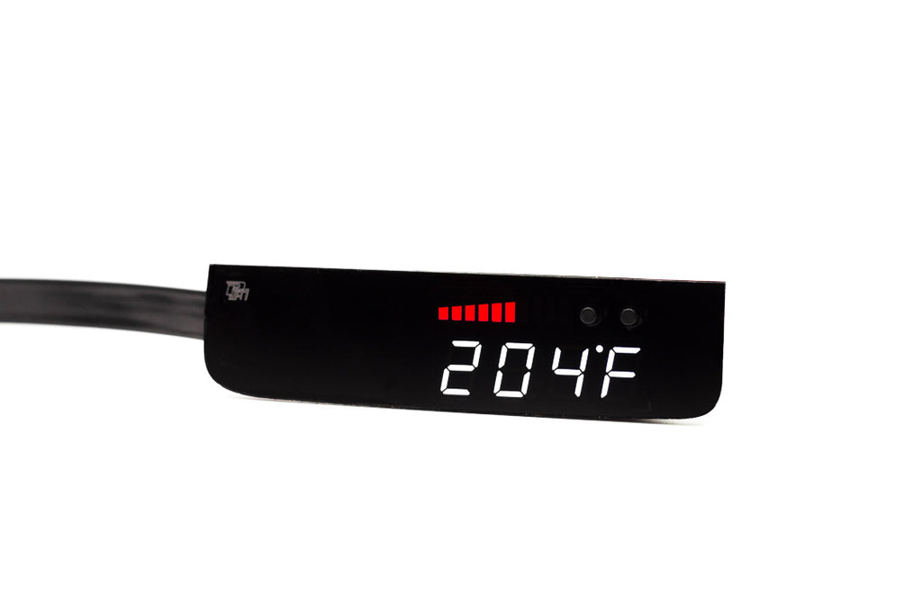 P3 V3 OBD2 - VW Mk5 Polo Gauge (2009-2018) Right Hand Drive, Polo/GTI/TDI, Red bars / White digits - GTR Auto