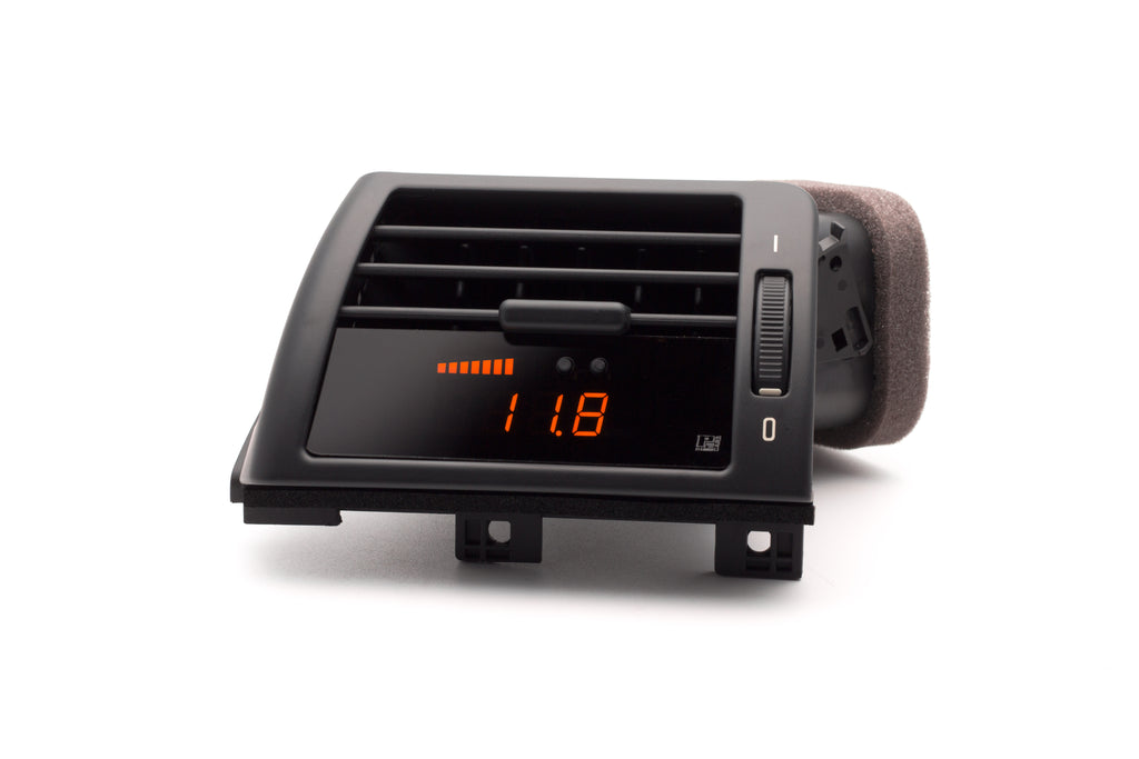 P3 Analog Gauge - BMW E46 (1997-2006) Left Hand Drive, Pre-installed in OEM Vent
