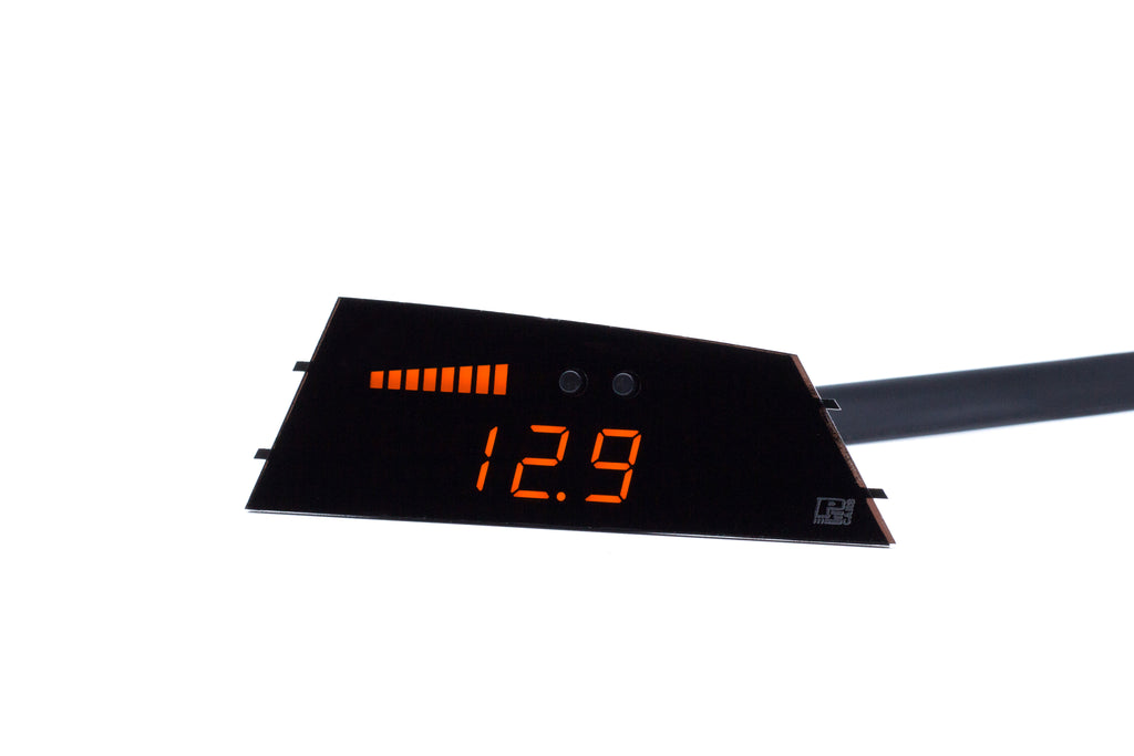 P3 Analog Gauge - BMW F2X/F87 (2013-2019) Left Hand Drive, Orange bars / Orange digits